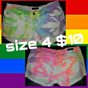 Tie Dye Shorts